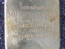 Stolperstein für Manfred Fischel © OTFW