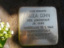 Stolperstein Paula Cohn (c/o Projekt-Stolpersteine Teltow-Zehlendorf)
