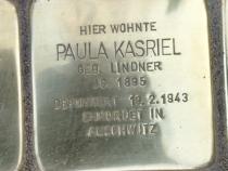 Stolperstein Paula Kasriel © Koordinierungsstelle Stolpersteine Berlin