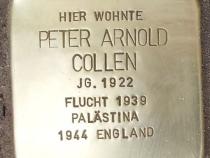 Stolperstein Peter Arnold Collen © Koordinierungsstelle Stolpersteine Berlin