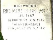 Stolperstein für Richard Bernhard