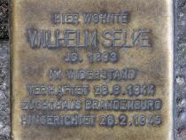 Stolperstein für Wilhelm Selke.