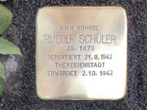 Stolperstein Rudolf Schüler