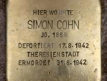 Stolperstein Simon Cohn © OTFW