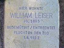 Stolperstein William Leiser © OTFW