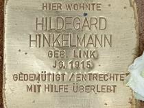 Stolperstein Hildegard Hinkelmann © OTFW