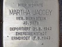 Stolperstein für Martha Jacobi © OTFW