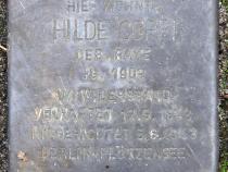 Stolperstein für Hilde Coppi.