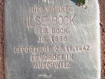 Stolperstein Ilse Bock © Lisa Marie Freitag