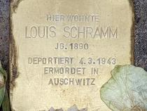 Stolperstein Louis Schramm © OTFW