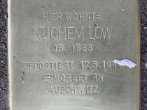 Stolperstein Nuchem Löw