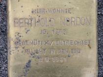 Stolperstein Berthold Nordon