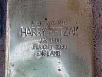 Stolperstein Harry Petzal, Foto: OTFW