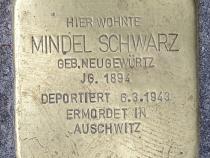 Stolperstein Mindel Schwarz, Foto: OTFW