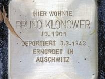 Stolperstein für Bruno Klonower © OTFW