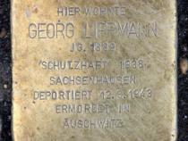 Stolperstein für Georg Lippmann. Fotorechte: OTFW