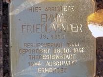 Stolperstein Emmy Friedlaender © OTFW