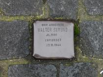 Stolperstein für Walter Simund
