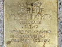 Stolperstein von Henriette Fleischhacker, Foto: OTFW