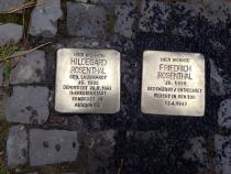 Stolpersteine Hildegard und Friedrich Rosenthal (c/o Projekt-Stolpersteine)