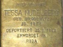Stolperstein für Tessa Paula Nudelberg