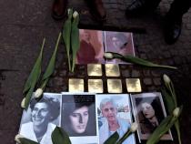 Verlegung der Stolpersteine Familie Czempin Bild: Stolpersteine-Initiative CW