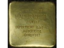 Stolperstein Walter Loebel © Stolpersteininitiative, Hupka