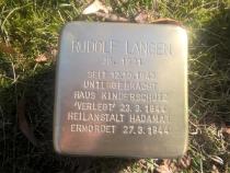 Stolperstein für Rudolf Langen (Bild: Projekt-Stolpersteine)