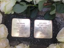 Stolpersteine Hedwig und Leo Cohn © Michael Rohrmann