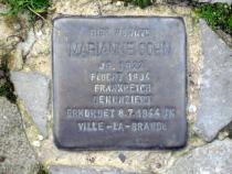 Stolperstein für Marianne Cohn. Copyright: MTS